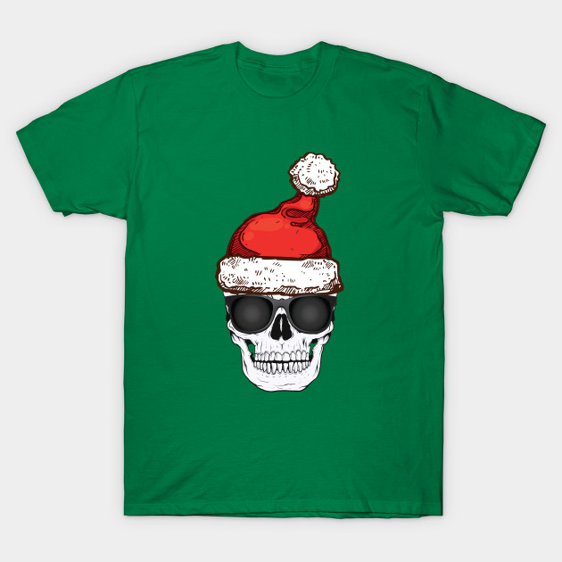 Creepy Christmas Skeleton Santa Hat